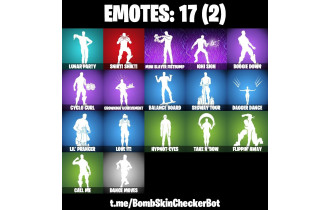 UNIQUE - The Origin , The Imagined [23 Skins, 32 Axes, 17 Emotes, 22 Gliders and MORE!]