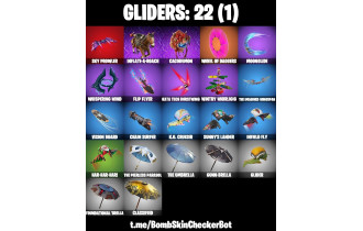 UNIQUE - The Origin , The Imagined [23 Skins, 32 Axes, 17 Emotes, 22 Gliders and MORE!]