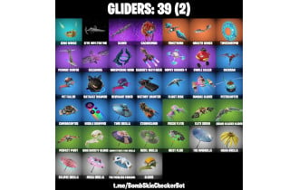 UNIQUE - Valeria, Peter Griffin  [27 Skins, 40 Axes, 30 Emotes, 39 Gliders and MORE!]