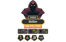 Skiller | Ironman - HCIM | TTL: 426 | CL: 3 [Graceful + MORE!]