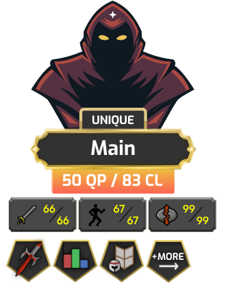 Main | Starter | TTL: 1039 | CL: 83 | QP: 50 [99 RC, Defender, Pets + MORE!]