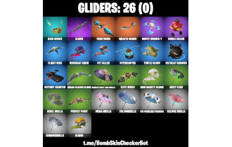 UNIQUE - John Wick, Peter Griffin  [24 Skins, 24 Axes, 25 Emotes, 26 Gliders and MORE!]