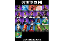 UNIQUE - Peter Griffin , Valeria [21 Skins, 24 Axes, 26 Emotes, 15 Gliders and MORE!]