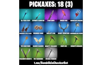 UNIQUE - Peter Griffin,  Valeria  [18 Skins, 18 Axes, 16 Emotes, 16 Gliders and MORE!]