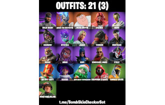 UNIQUE - Valeria , Peter Griffin [21 Skins, 19 Axes, 23 Emotes, 20 Gliders and MORE!]