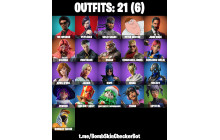 UNIQUE - Trilogy, John Wick [21 Skins, 16 Axes, 13 Emotes, 12 Gliders and MORE!]