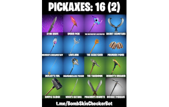 UNIQUE - Trilogy, John Wick [21 Skins, 16 Axes, 13 Emotes, 12 Gliders and MORE!]