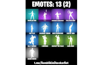 UNIQUE - Trilogy, John Wick [21 Skins, 16 Axes, 13 Emotes, 12 Gliders and MORE!]