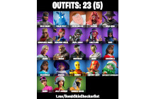 UNIQUE - Valeria, Peter Griffin [23 Skins, 28 Axes, 28 Emotes, 24 Gliders and MORE!]