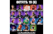 UNIQUE - Valeria, Peter Griffin [19 Skins, 18 Axes, 14 Emotes, 18 Gliders and MORE!]