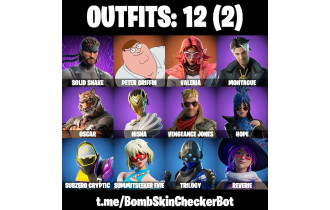 UNIQUE -  Trilogy , Peter Griffin [12 Skins, 29 Axes, 38 Emotes, 30 Gliders and MORE!]