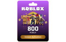 800 Robux - Gift Card Roblox [Global Region]