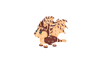 Chocolate Chip Bat Dragon (Adopt Me - Pet) [Adopt Me - Pet]