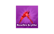 Rosefire Scythe [Blade Ball]