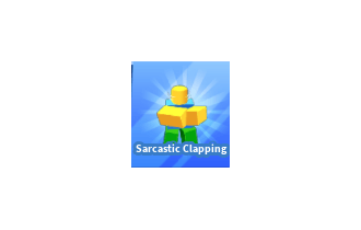 Sarcastic Clapping [Blade Ball]