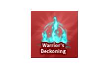 warrior's Beckoning [Blade Ball]