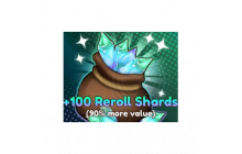 +100 Reroll Shards [Anime Reborn]