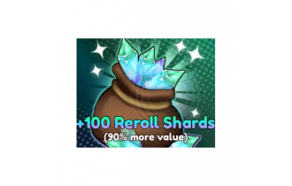 +100 Reroll Shards [Anime Reborn]