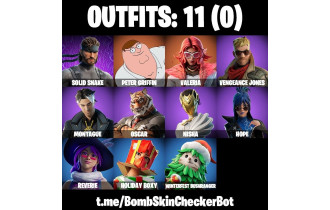 UNIQUE - Valeria, Peter Griffin [11 Skins, 11 Axes, 15 Emotes, 12 Gliders and MORE!]