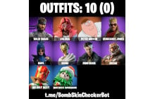 UNIQUE - Valeria, Peter Griffin [10 Skins, 11 Axes, 15 Emotes, 13 Gliders and MORE!]