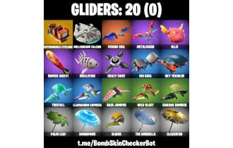 UNIQUE - Rogue Spider Knight , Gold Midas [23 Skins, 24 Axes, 25 Emotes, 20 Gliders and MORE!]