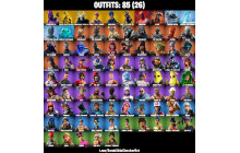 UNIQUE - Dark Vertex, Merry Mint Axe  [85 Skins, 66 Axes, 95 Emotes, 57 Gliders and MORE!]