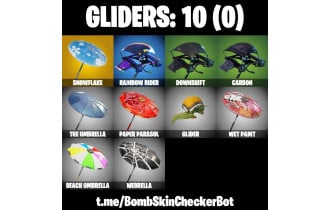 UNIQUE - Moonwalker ,  Take The L [4 Skins, 4 Axes, 11 Emotes, 10 Gliders and MORE!]