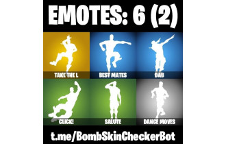 UNIQUE - Sub Commander,  Take The L [10 Skins, 6 Axes, 6 Emotes, 7 Gliders and MORE!]