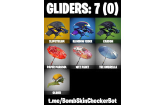 UNIQUE - Sub Commander,  Take The L [10 Skins, 6 Axes, 6 Emotes, 7 Gliders and MORE!]