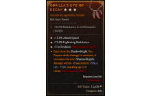 Legendary Amulet[Necromancer | *3 Evulsion | *15 ATKSPD | *75 LR]