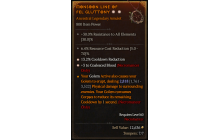 Legendary Amulet[Necromancer | *3 CoalescedBlood | *13.2 CDR | 6.4 RCR]