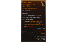 Legendary Gloves[*3 CoreSkills | *12 Crit | 9.3 ATKSPD]