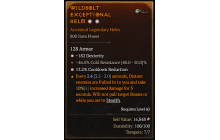 Legendary Helm[*13.2 CDR | *182 DEX]