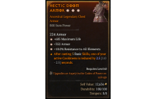 Legendary Chest Armor[*18 ResistAll | *352 Armor | *685 Life]