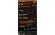 Legendary Boots[*352 Armor | *9 Dodge | *685 Life]