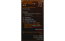 Legendary Boots[*34.5 MS | *182 STR | *685 Life]