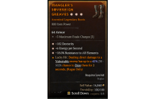 Legendary Boots[*18 ResistAll | *6 ENpS | *182 DEX]