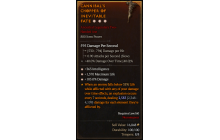 Legendary Two-Handed Axe[*105 DMG | *363 INT | *1370 Life]