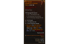 Legendary Two-Handed Mace[*210 DMG_Overpower | *363 STR | *1370 Life]