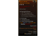 Legendary Two-Handed Mace[*150 DMG_Crit | *363 STR | *1370 Life]