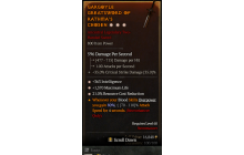 Legendary Two-Handed Sword[*21 RCR | *363 INT | *1370 Life]