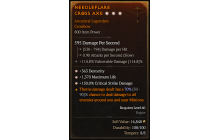 Legendary Crossbow[*150 DMG_Crit | *363 DEX | *1370 Life]