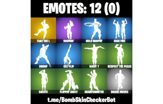 UNIQUE -  Rogue Agent , Take The L [13 Skins, 12 Axes, 12 Emotes, 9 Gliders and MORE!]