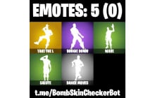 UNIQUE - Havoc, Take The L  [4 Skins, 3 Axes, 5 Emotes, 3 Gliders and MORE!]