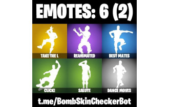 UNIQUE - Blue Team Leader, Take The L [5 Skins, 3 Axes, 6 Emotes, 6 Gliders and MORE!]