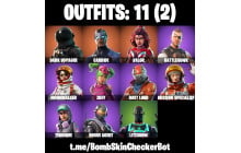 UNIQUE - Rogue Agent , Take The L [11 Skins, 7 Axes, 15 Emotes, 13 Gliders and MORE!]