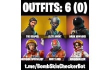 UNIQUE - The Reaper, Take The L [6 Skins, 4 Axes, 9 Emotes, 11 Gliders and MORE!]