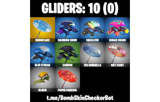 UNIQUE - Blue Team Leader, Take The L [6 Skins, 5 Axes, 7 Emotes, 10 Gliders and MORE!]