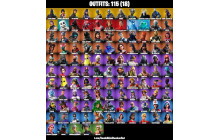 UNIQUE - Black Knight, Sparkle Specialist [115 Skins, 91 Axes, 99 Emotes, 92 Gliders and MORE!]