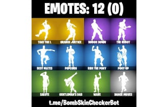 UNIQUE -  The Reaper, Psycho Bandit [10 Skins, 9 Axes, 12 Emotes, 10 Gliders and MORE!]